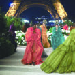 Yves Saint Laurent Womenswear Spring/Summer 2026 collection show during Paris Fashion Week